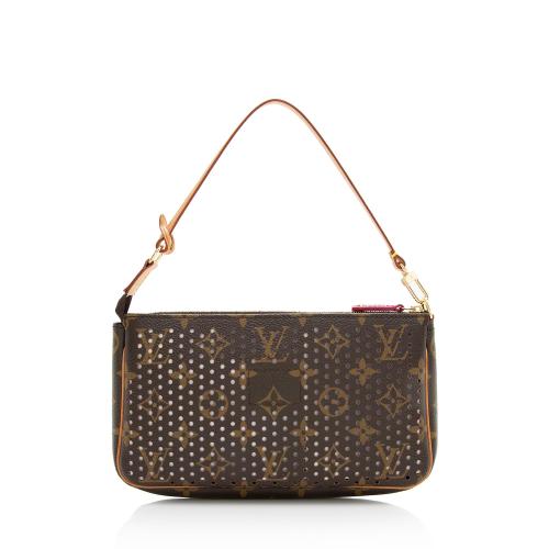 Louis Vuitton Limited Edition Monogram Perforated Pochette Accessoires