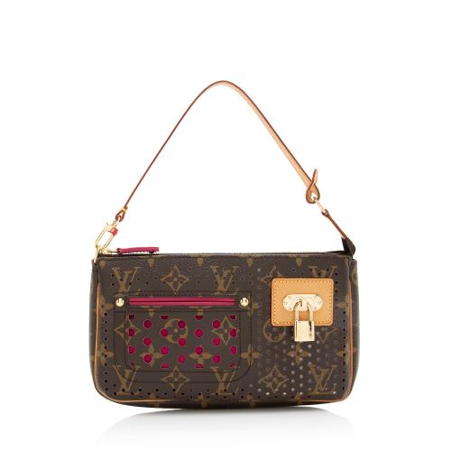 Louis Vuitton Limited Edition Monogram Perforated Pochette Accessoires