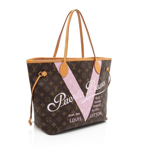 Louis Vuitton Limited Edition Monogram Canvas Puerto Banus Neverfull MM Tote