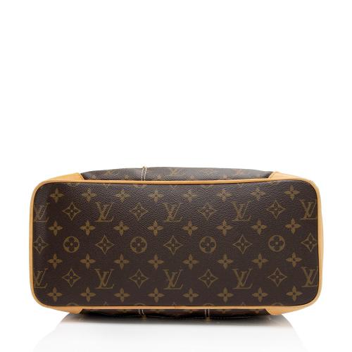 Louis Vuitton Limited Edition Monogram Canvas Riveting Satchel