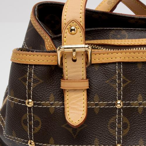 Louis Vuitton Limited Edition Monogram Canvas Riveting Satchel