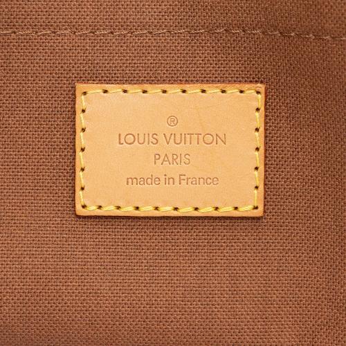 Louis Vuitton Limited Edition Monogram Canvas Riveting Satchel