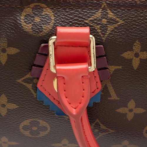 Louis Vuitton Limited Edition Monogram Canvas Totem Speedy 30 Satchel