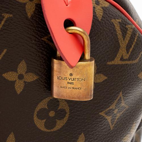 Louis Vuitton Limited Edition Monogram Canvas Totem Speedy 30 Satchel