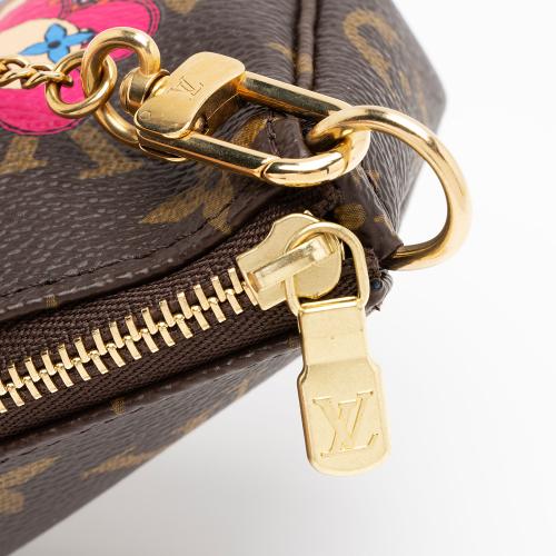 Louis Vuitton Limited Edition Monogram Canvas Vivienne Mini Pochette Accessoires