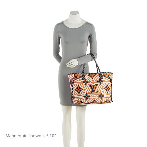 Louis Vuitton Limited Edition Monogram Crafty Neverfull MM Tote