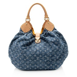 Louis Vuitton Limited Edition Monogram Denim XL Hobo