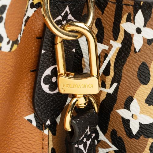 Louis Vuitton Limited Edition Monogram Giant Jungle Neonoe MM Shoulder Bag