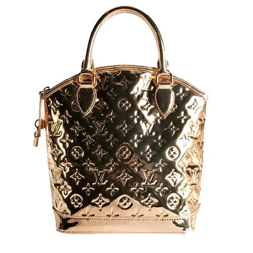 Louis Vuitton Limited Edition Monogram Miroir Lockit Satchel | Louis Vuitton  Handbags | Bag Borrow or Steal