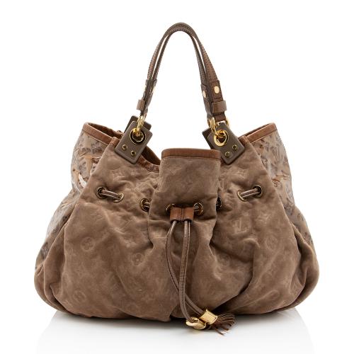 Louis Vuitton Limited Edition Monogram Suede Coco Irene Tote