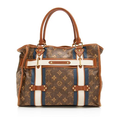 Louis Vuitton Limited Edition Monogram Tisse Rayures GM Tote