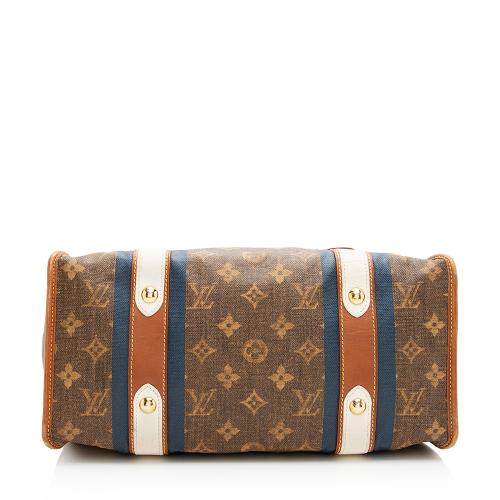 Louis Vuitton Limited Edition Monogram Tisse Rayures GM Tote