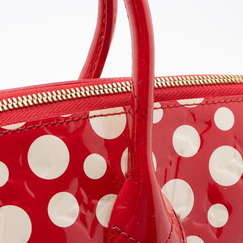 Louis Vuitton Limited Edition Monogram Vernis Dots Infinity Lockit MM Satchel