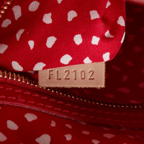 Louis Vuitton Limited Edition Monogram Vernis Dots Infinity Lockit MM Satchel