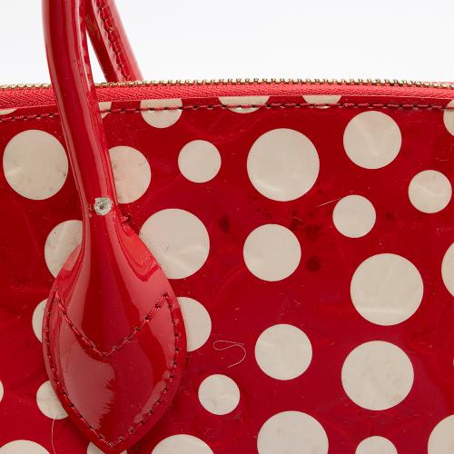 Louis Vuitton Limited Edition Monogram Vernis Dots Infinity Lockit MM Satchel