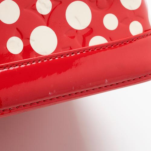 Louis Vuitton Limited Edition Monogram Vernis Dots Infinity Lockit MM Satchel