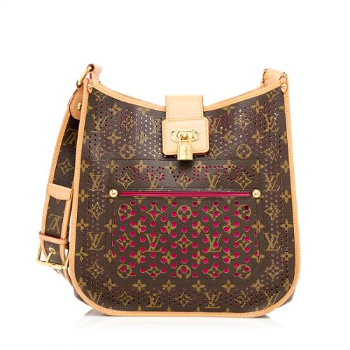 Louis Vuitton Limited Edition Monogram Perforated Musette Shoulder Bag