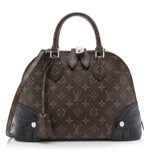 Louis Vuitton Limited Edition Shiny Monogram Canvas Alma PM Satchel