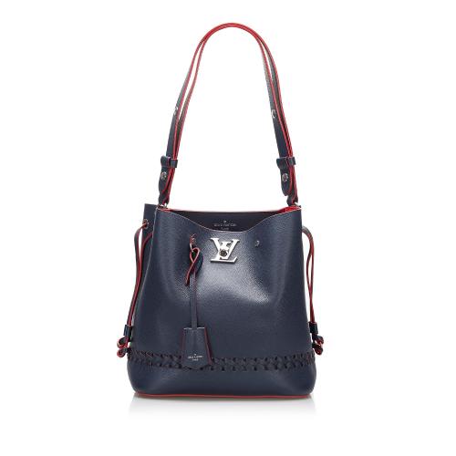 Louis Vuitton Lockme Braided Bucket Bag