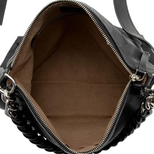 Louis Vuitton Mahina Leather Babylone Chain BB Satchel