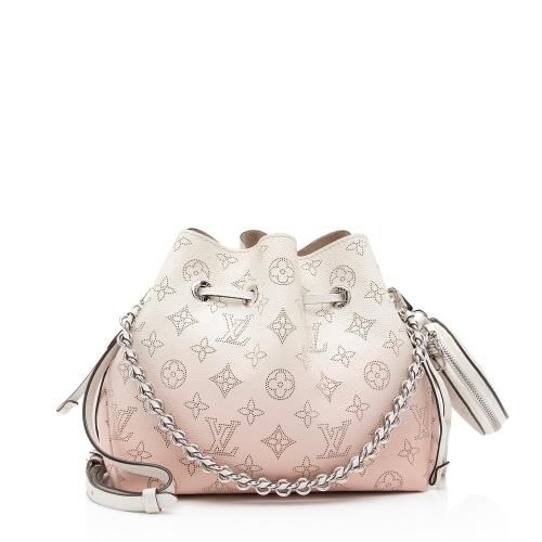 Louis Vuitton Mahina Leather Bella Medium Bucket Bag