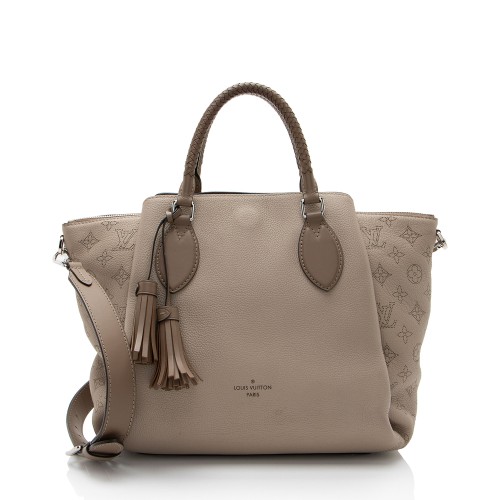 Louis Vuitton Mahina Leather Haumea Satchel