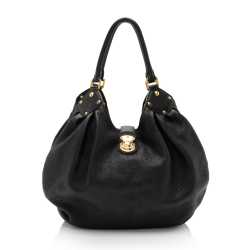 Louis Vuitton Mahina Leather L Hobo