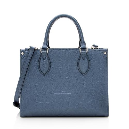 Louis Vuitton Metallic Giant Monogram Empreinte Onthego PM Tote