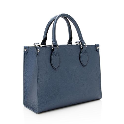 Louis Vuitton Metallic Giant Monogram Empreinte Onthego PM Tote