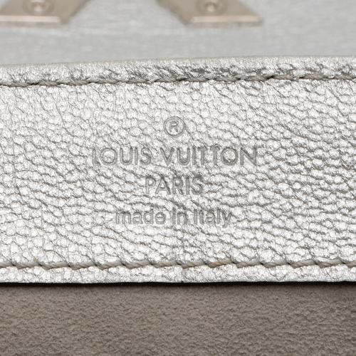 Louis Vuitton Metallic Leather Braided Very Chain Bag