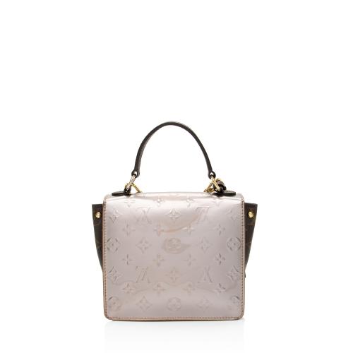 Louis Vuitton Monogram Vernis Spring Street Bitume Top Handle