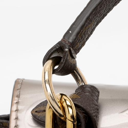 Louis Vuitton Monogram Vernis Spring Street Bitume Top Handle