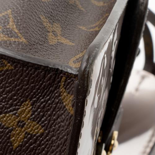 Louis Vuitton Monogram Vernis Spring Street Bitume Top Handle