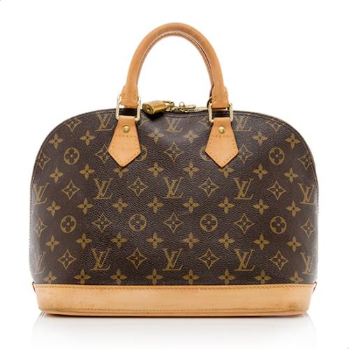 Louis Vuitton Monogram Canvas Alma PM Satchel