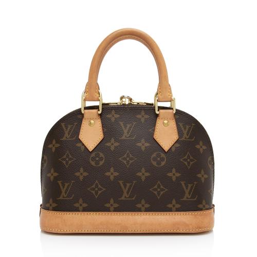 Louis Vuitton Monogram Canvas Alma BB Satchel