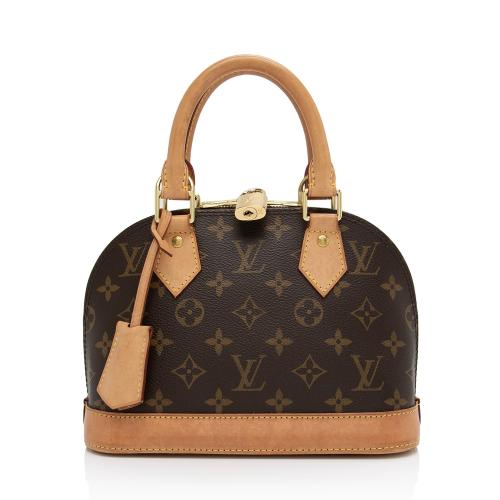 Louis Vuitton Monogram Canvas Alma BB Satchel