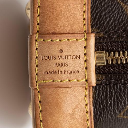 Louis Vuitton Monogram Canvas Alma BB Satchel