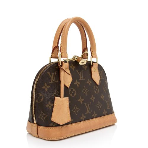 Louis Vuitton Monogram Canvas Alma BB Satchel