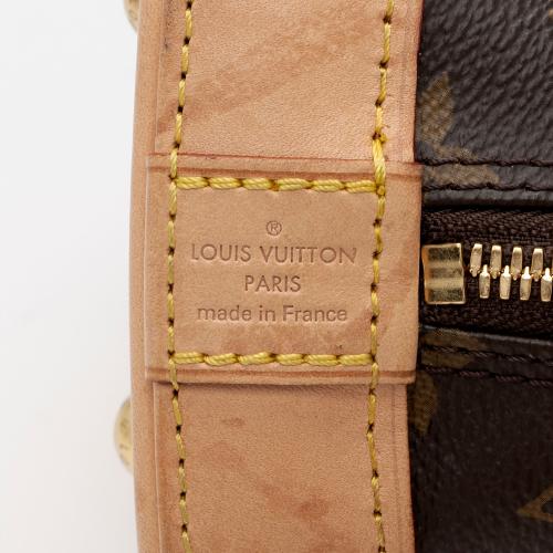 Louis Vuitton Monogram Canvas Alma BB Satchel