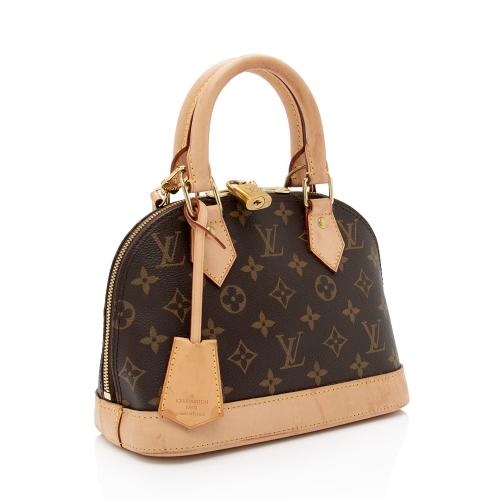 Louis Vuitton Monogram Canvas Alma BB Satchel