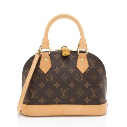 Louis Vuitton Monogram Canvas Alma BB Satchel