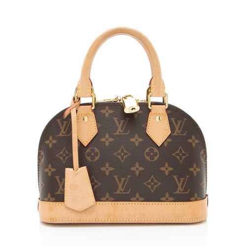 Louis Vuitton Monogram Canvas Alma BB Satchel