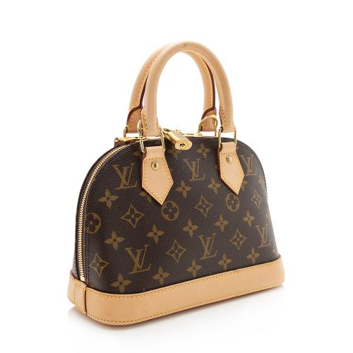 Louis Vuitton Monogram Canvas Alma BB Satchel