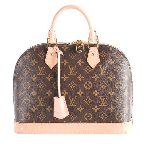 Louis Vuitton Monogram Canvas Alma PM Satchel