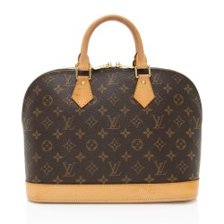 Louis Vuitton Monogram Canvas Alma PM Satchel