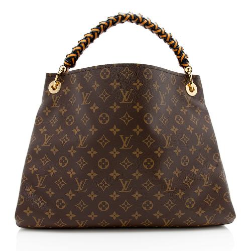 Louis Vuitton Monogram Canvas Braided Artsy MM Shoulder Bag