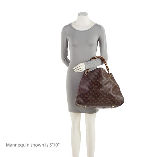 Louis Vuitton Monogram Canvas Braided Artsy MM Shoulder Bag