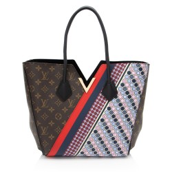 Louis Vuitton Monogram Canvas Calf Leather Kimono Tote