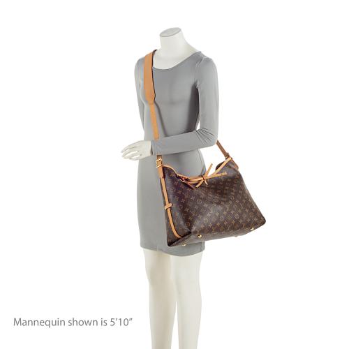 Louis Vuitton Monogram Canvas CarryAll MM Shoulder Bag