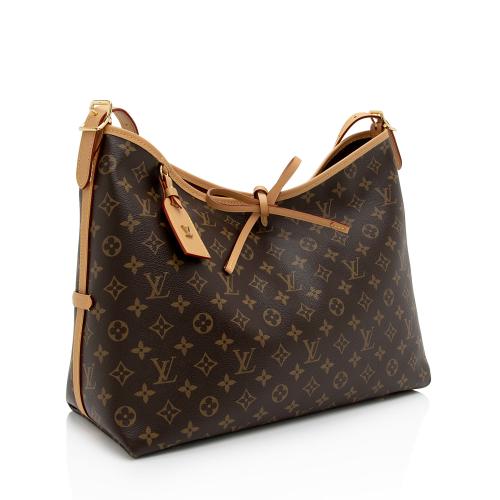 Louis Vuitton Monogram Canvas CarryAll MM Shoulder Bag